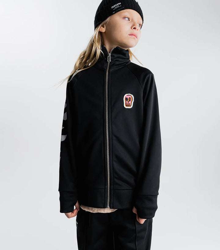 Nununu Kids STRIPEY SNAKES SPORTY Jacket - Black