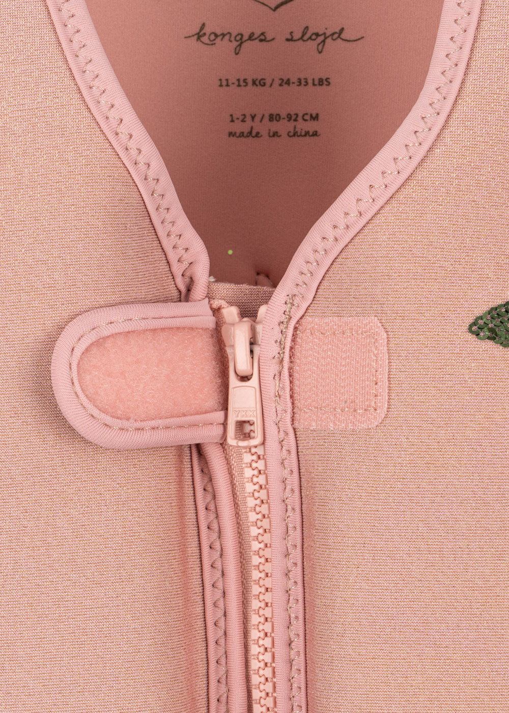 Konges Sloejd Girl Piper Swim Vest - Powder Pink
