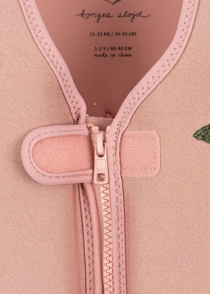 Konges Sloejd Girl Piper Swim Vest - Powder Pink