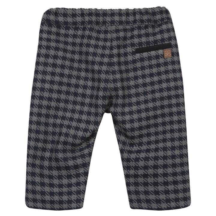 Tartine et Chocolat Kids Checkered Trousers - Navy Blue
