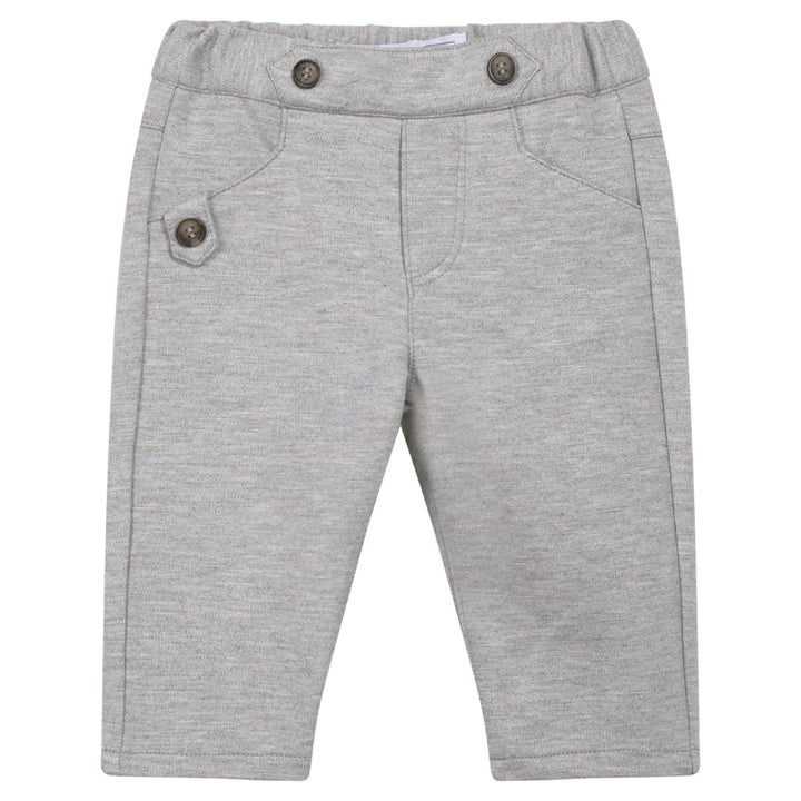 Tartine et Chocolat Baby Bottoned Pocket Pants - Grey