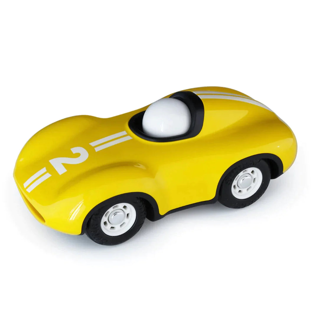 Playforever MINI SPEEDY LE MANS Racing Car - Yellow