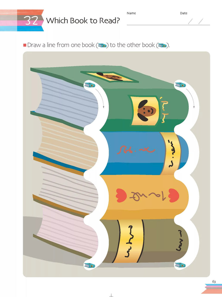 >Kumon Grade  PreK-K My First Book of Tracing Age 2-4