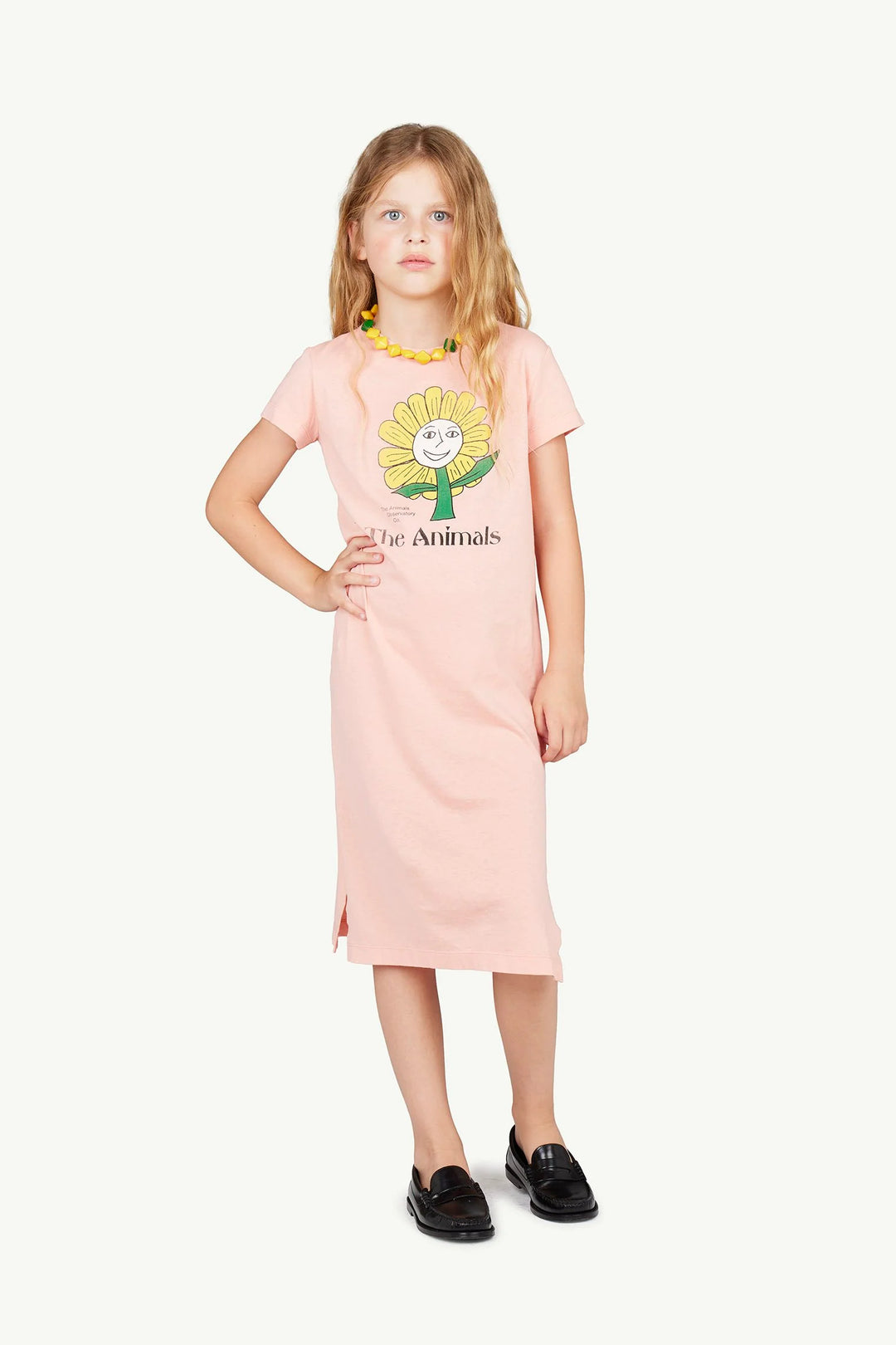 THE ANIMALS OBSERVATORY Kids Girl Pink Gorilla Dress