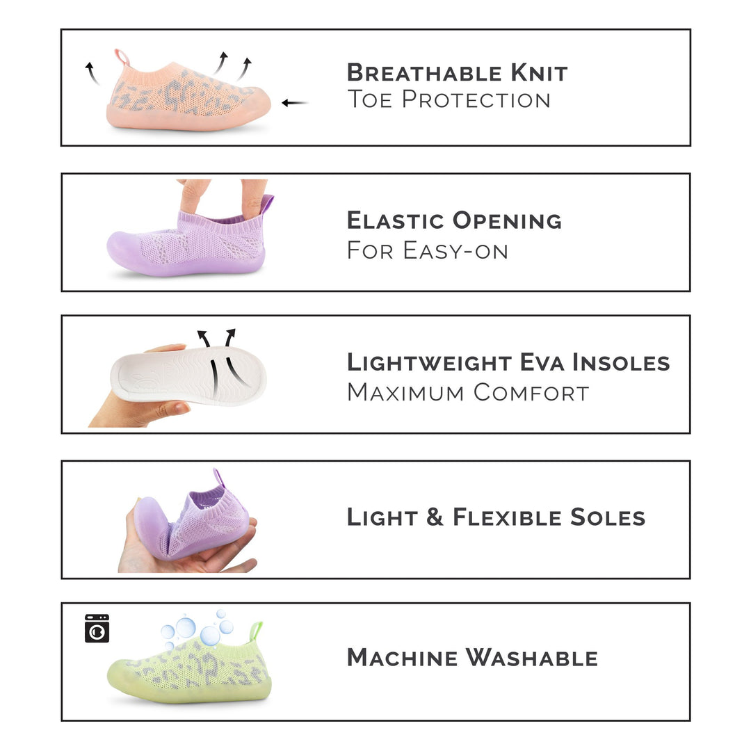 >Jan &amp; Jul Kids Jelly Jumper Flow Shoes - Lavender