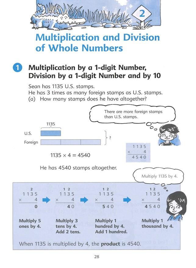 Singapore Math Primary Math Textbook 4A US Edition