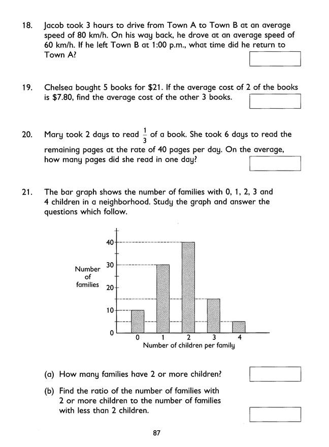 Singapore Math Primary Math Workbook 6A US Edition