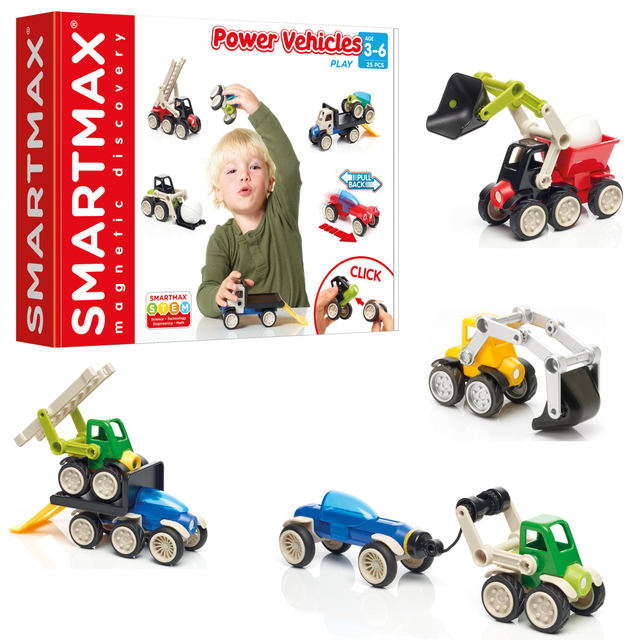 SMART Games SmartMax Power Vehicles-Max STEM Age 3+