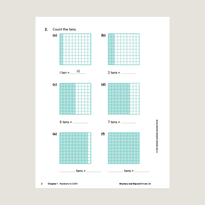 >Singapore Math - Primary Mathematics Mastery and Beyond 2A