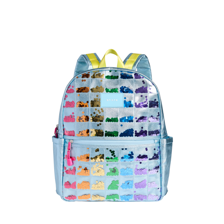 >State Bags Kane Kids Backpack in Quilted Sequin