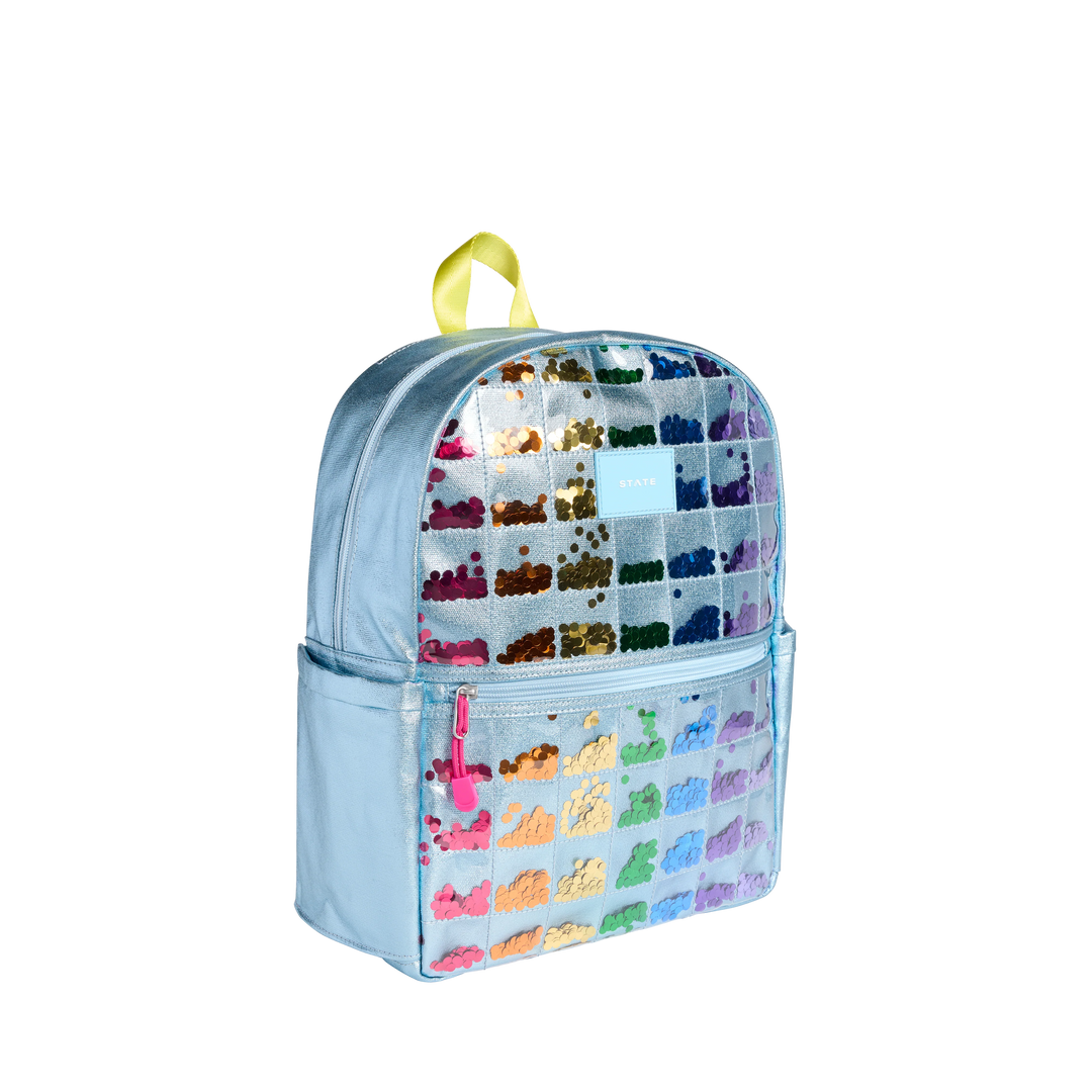 >State Bags Kane Kids Backpack in Quilted Sequin