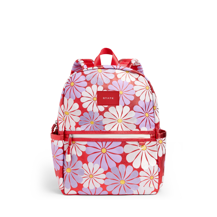 >State Bags Kane Kids Backpack in Ruby Floral