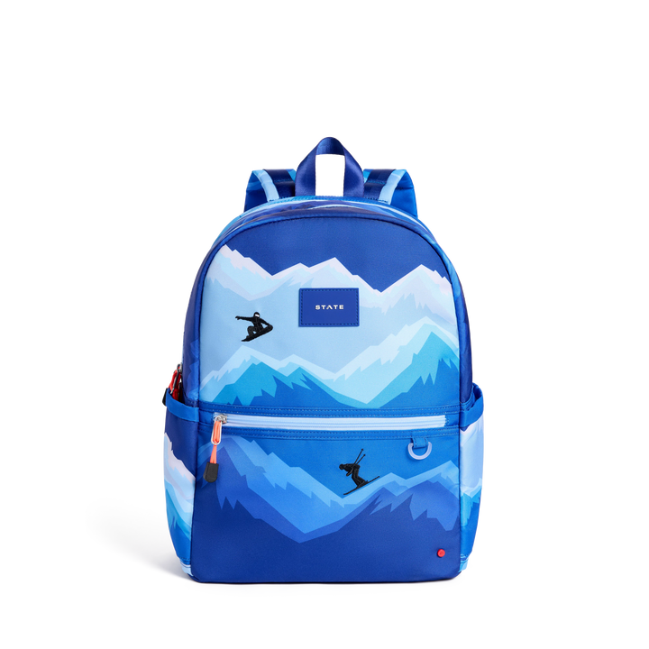State Bags Kane Kids Double Pocket Backpack - Mountains