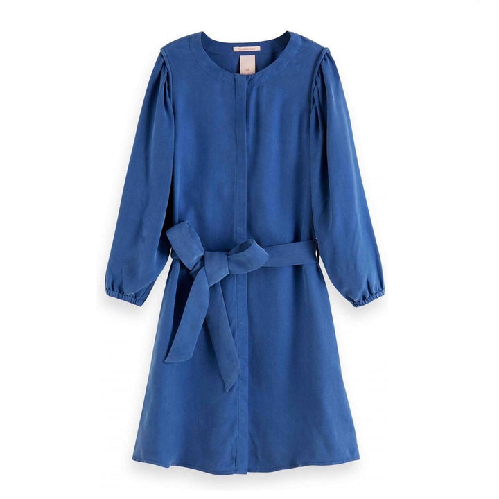 SCOTCH & SODA Kids Girl Rbelle Blend Tunics Dress w/ Volume Sleeves - 16Y