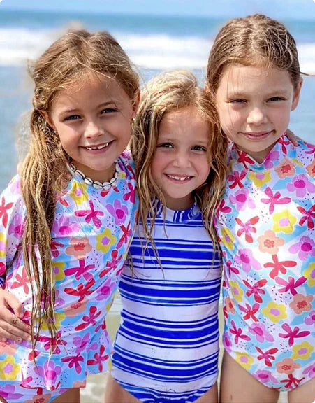 Cosmo Crew Kids SEA & SNOW Long Sleeve Frill Top - 1-2Y