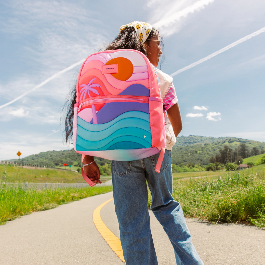 >State Bags Kane Kids Backpack in Sunset