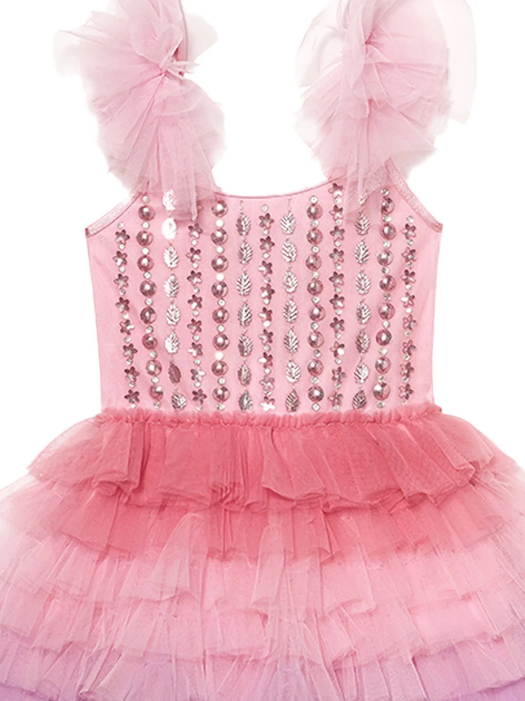 Tutu Du Monde Baby Girl's Bebe Brushwork Tutu Dress Candy Floss Mix