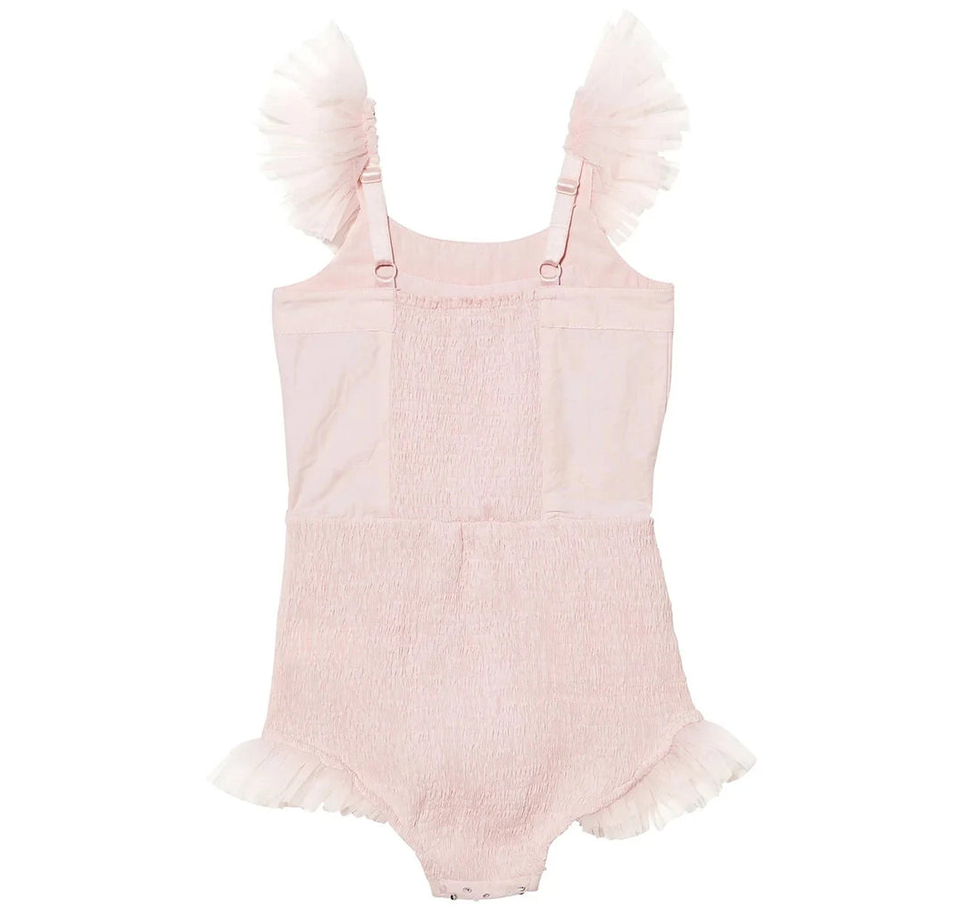 Tutu Du Monde Girl's L'ARTISTE Abstract Onesie - Pink Cloud