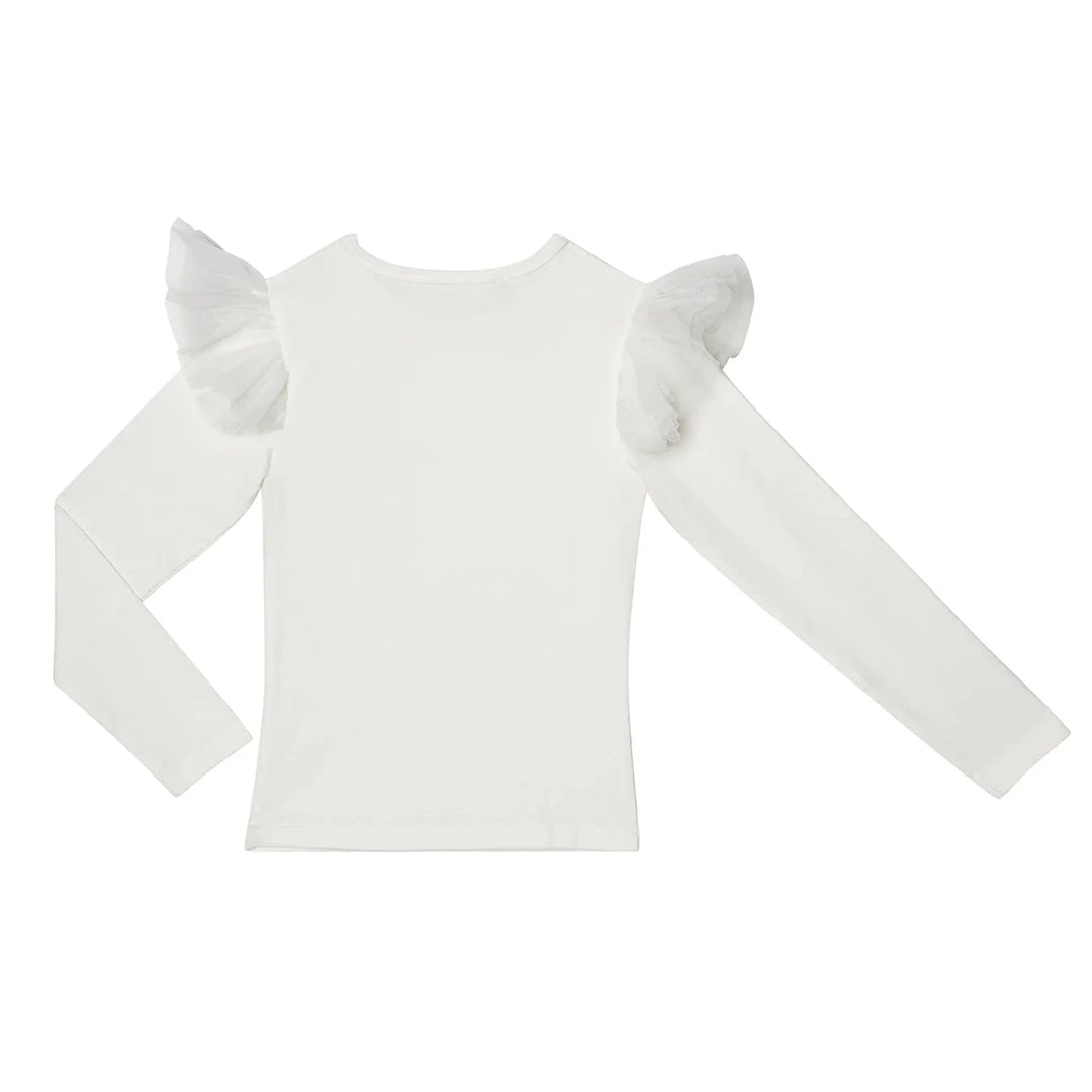 Tutu Du Monde Girl's WHISPERS & WALTZES Natalia Top - Milk