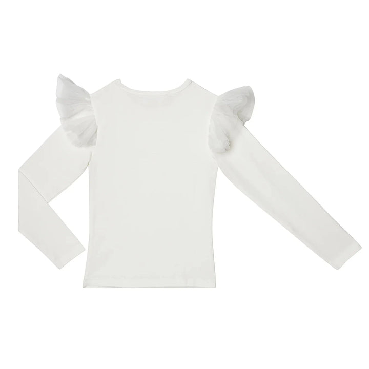 Tutu Du Monde Girl's WHISPERS & WALTZES Natalia Top - Milk