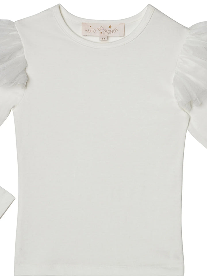 Tutu Du Monde Girl's WHISPERS & WALTZES Natalia Top - Milk