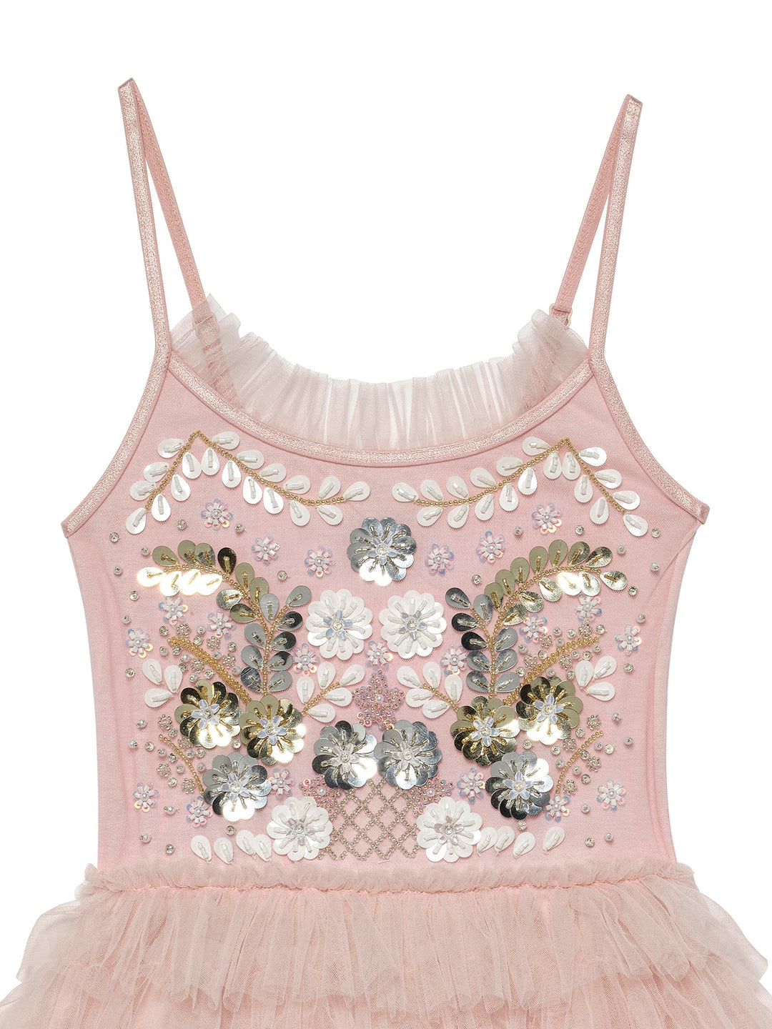 Tutu Du Monde FLORAL REVERIE Golden Daisies Tutu Dress - Pink Cloud