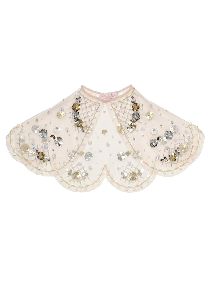 Tutu Du Monde FLORAL REVERIE Golden Daisies Cape - Pink Cloud