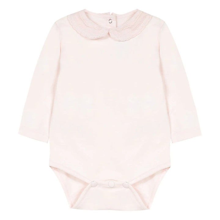 Tartine et Chocolat Baby Girl Rose Pink Bodysuit