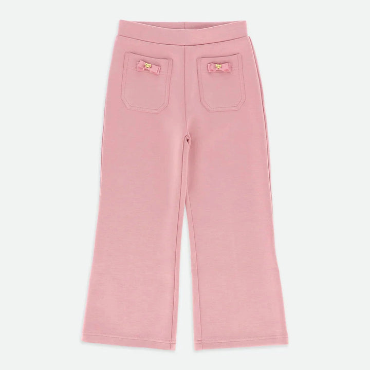 Angel's Face Girls Thaya Frill Pocket Trousers Tea Rose
