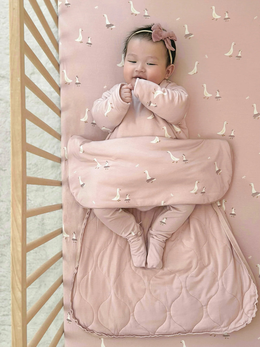 Gunamuna Baby 2.5 TOG Long Sleeve Sleep Bag - Tutu Goose