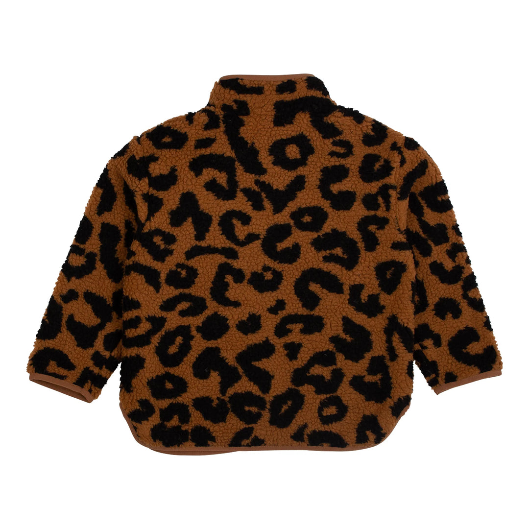 Wynken Kids Pata Jacket - Tan Leopard