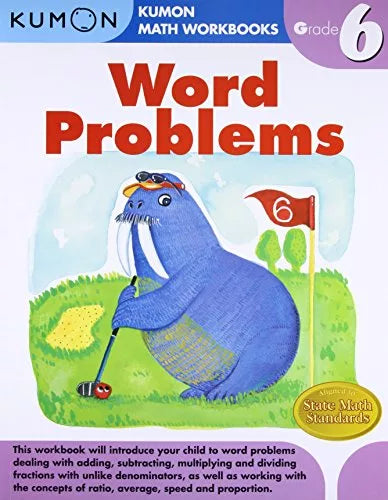 >KUMON Grade 6 Word Problems Age 8-12