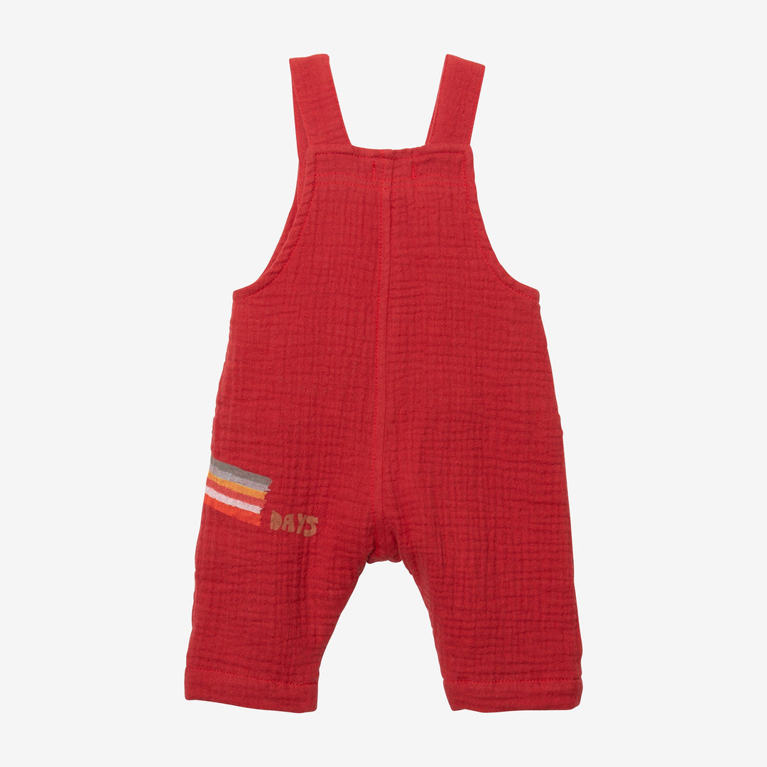 Catimini Baby Clay-colored Overalls - 3M/6M