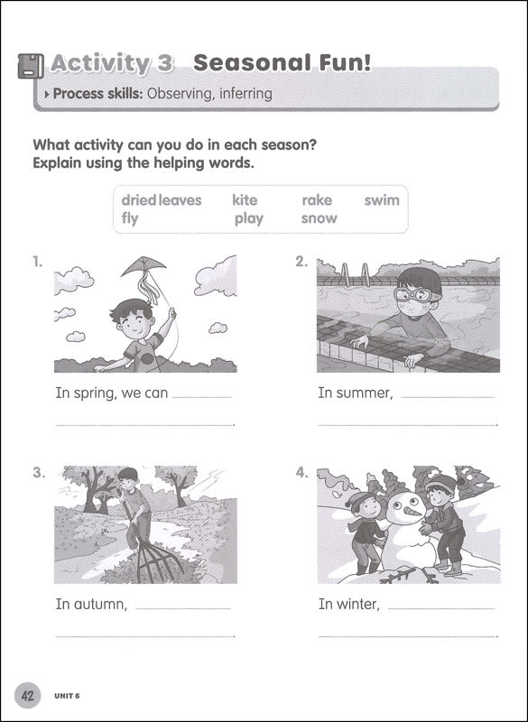 Singapore Math - MPH Science Intl (2E) Activity Book Primary 2