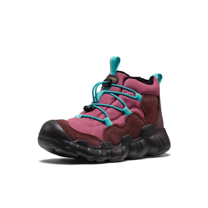 >KEEN Kids Hypowser Waterproof Chukka - HUCKLEBERRY/VIOLET QUARTZ
