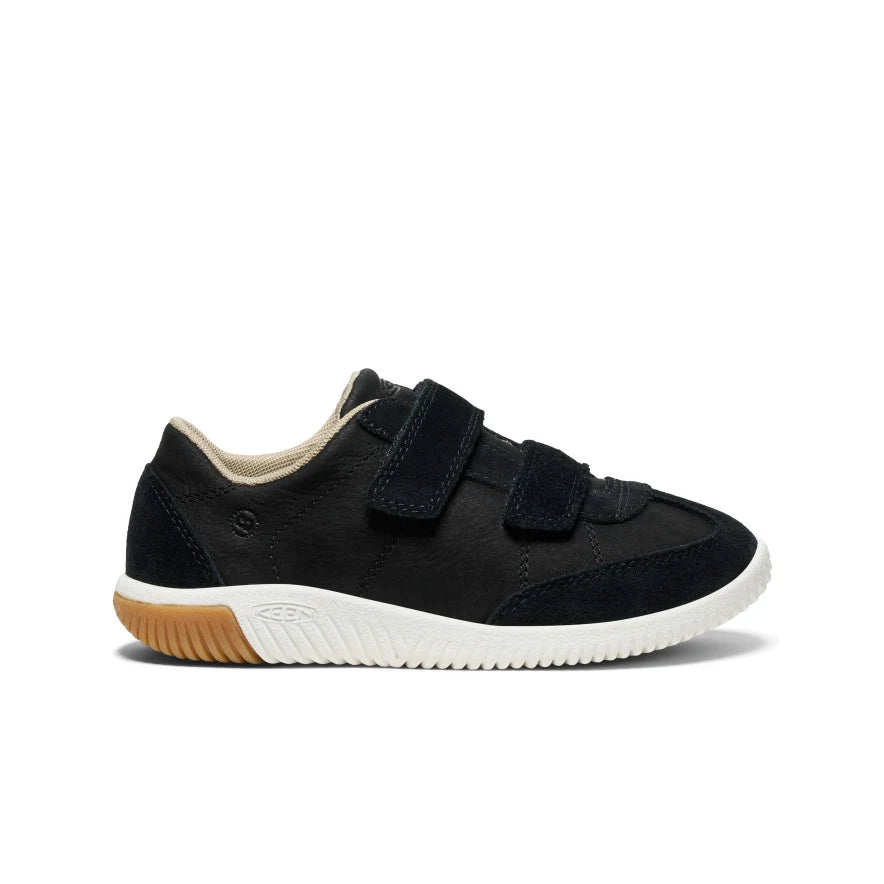 >KEEN Kids KNX T-Toe Sneaker - BLACK/STAR WHITE
