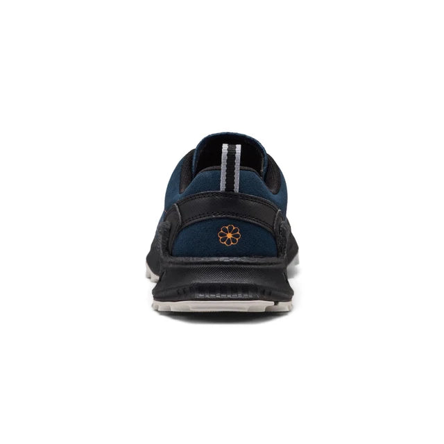 >KEEN Kids Jasper Zionic All-Terrain Traction Sneaker - NAVAL ACADEMY/FLAME ORANGE