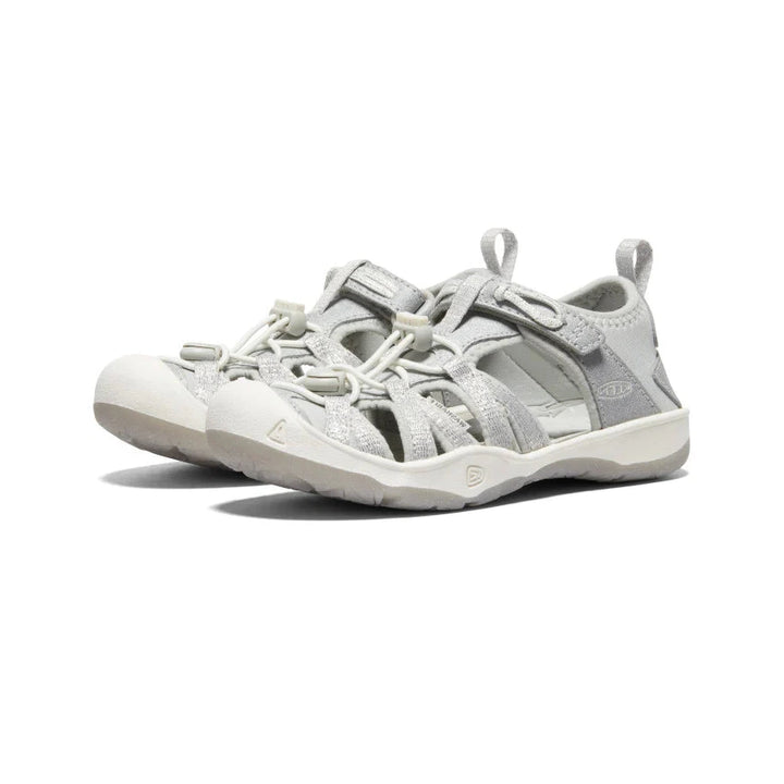 KEEN Kids Moxie Lightweight Sandal - Silver