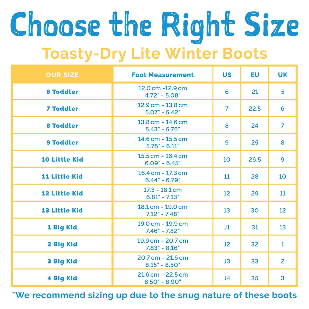 Jan & Jul Kids Toasty-Dry Lite Winter Boots - Pink Forest