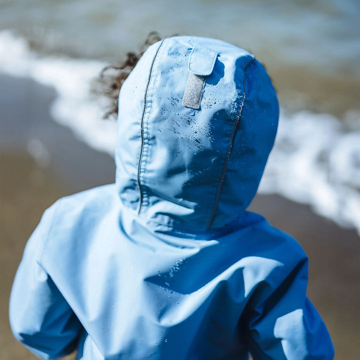 >Jan &amp; Jul Kids Cozy-Dry Waterproof Rain Jacket - Dusty Blue