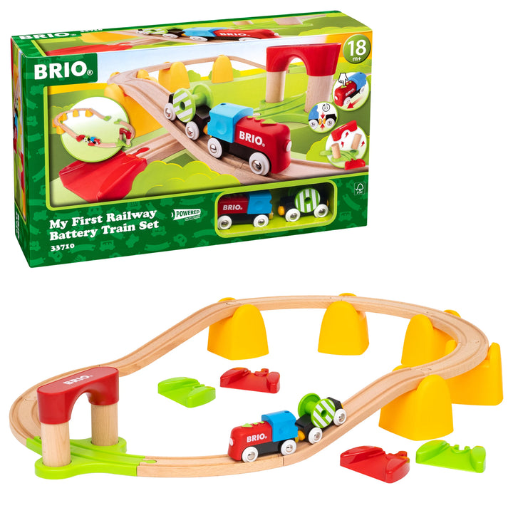 >BRIO My First Railway Battery Operated  Train Set 33710