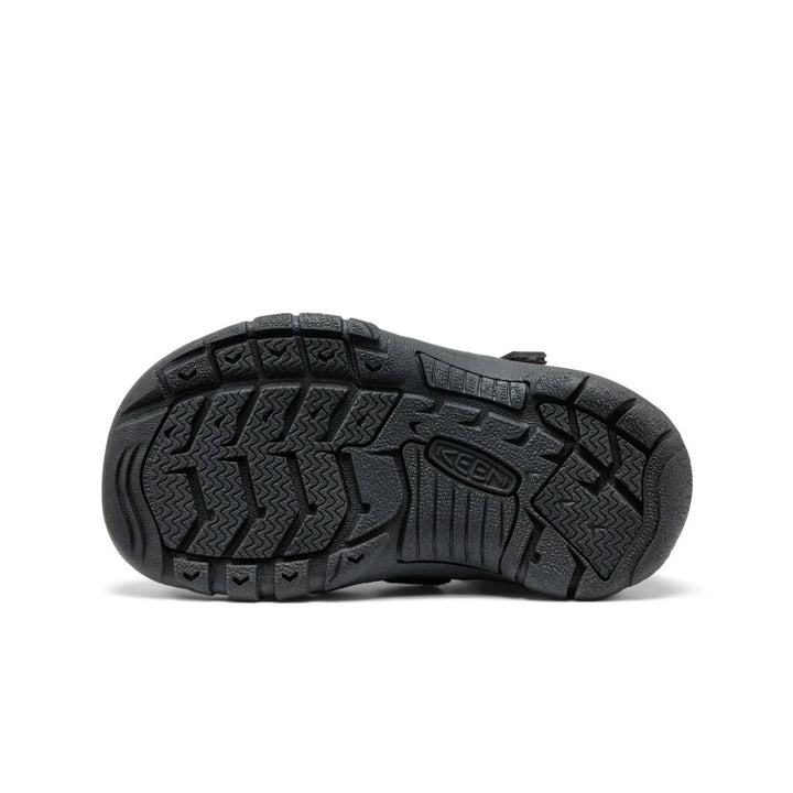 >KEEN Kids Newport H2 Quick-Dry Sandal Sandal - TRIPLE BLACK