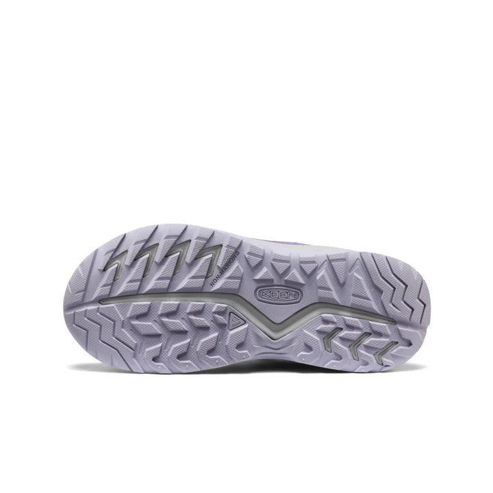 >KEEN Kids Hightrail Versatile Traction Waterproof Hiking Boot - PURPLE HAZE/THISTLE