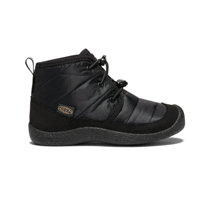>KEEN Kids Howser II Waterproof Chukka - Black/Black