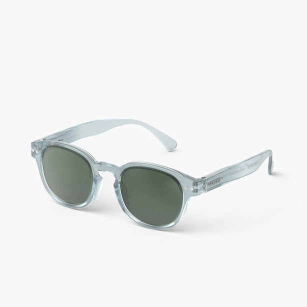 >IZIPIZI PARIS Kids Polarized Sunglasses in Square #C - Frozen Blue