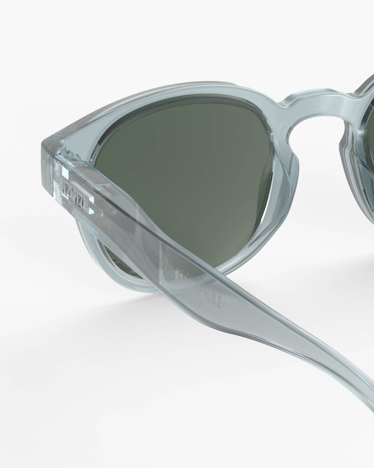 >IZIPIZI PARIS Kids Polarized Sunglasses in Square #C - Frozen Blue