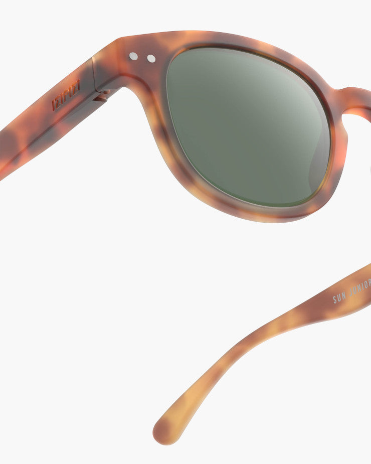 >IZIPIZI PARIS Kids Polarized Sunglasses in Square #C - Havane