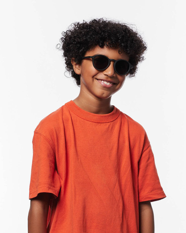>IZIPIZI PARIS Kids Polarized Sunglasses in Pantos #D - Black