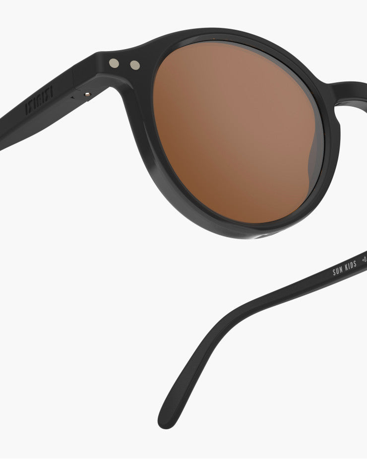 IZIPIZI PARIS Kids Polarized Sunglasses in Pantos #D CROSSROAD - Black Road