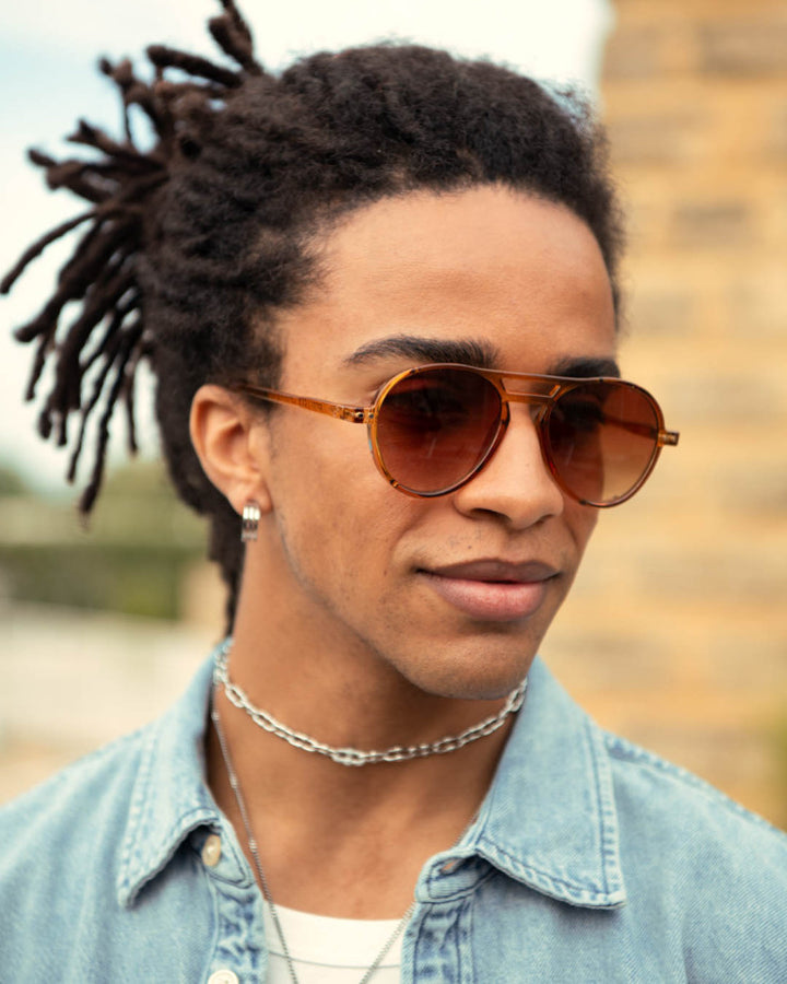 >IZIPIZI PARIS Men/Women‘s Sunglasses in Glacier CROSSROAD - CLIFF Golden Canyon